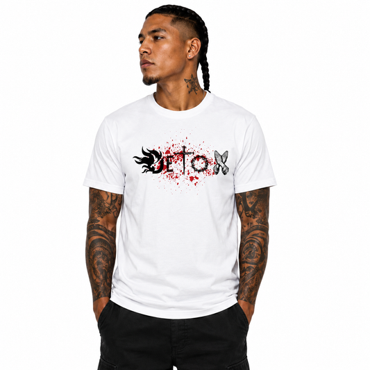 DETOX Cotton Shirt (White) - 100% Organic Cotton t-shirt