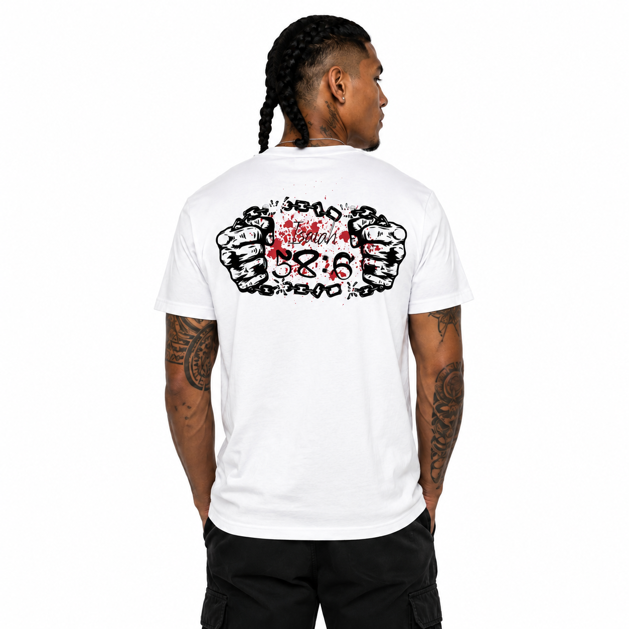 DETOX Cotton Shirt (White) - 100% Organic Cotton t-shirt