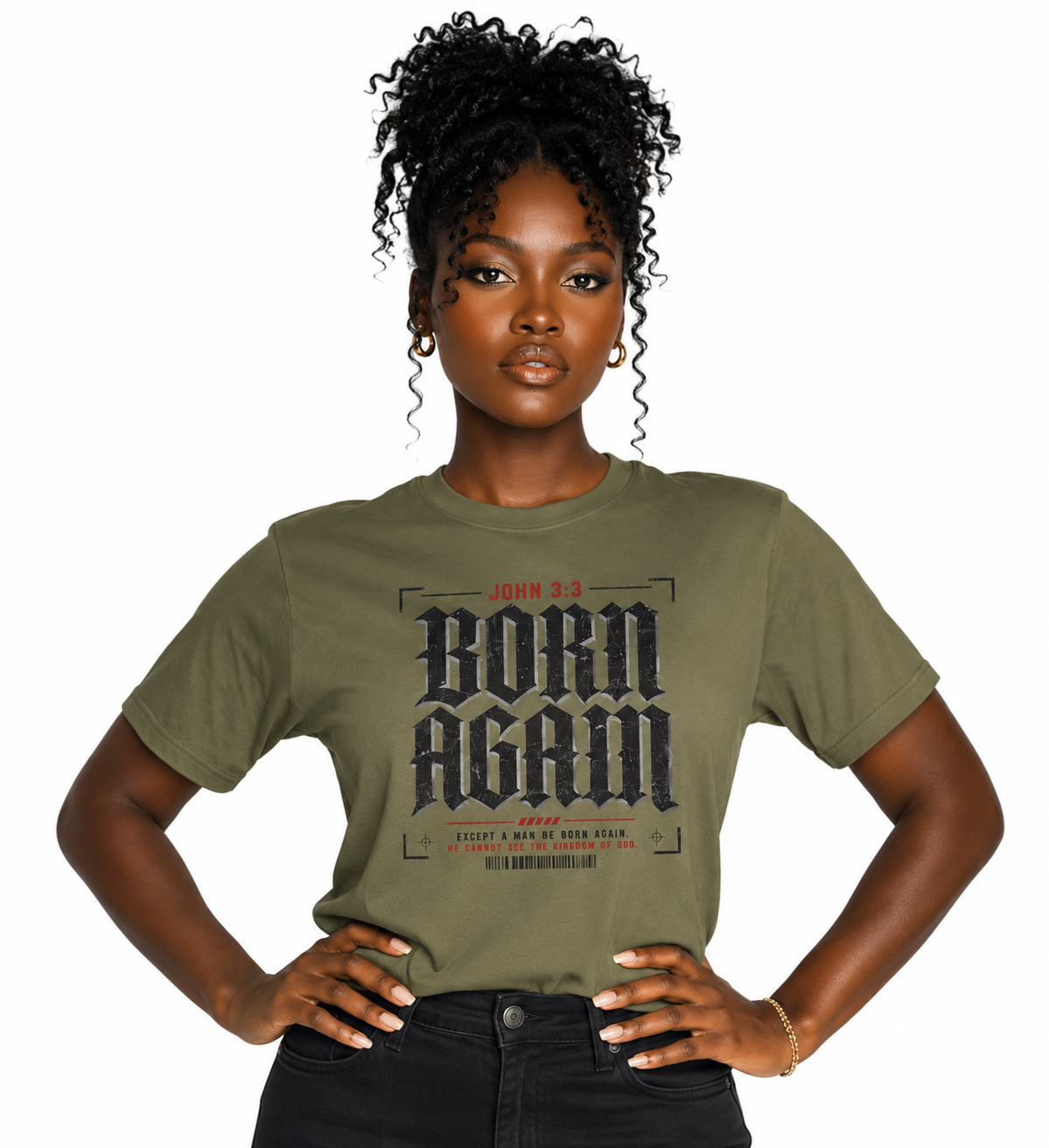 Born Again - 100% Organic Cotton t-shirt